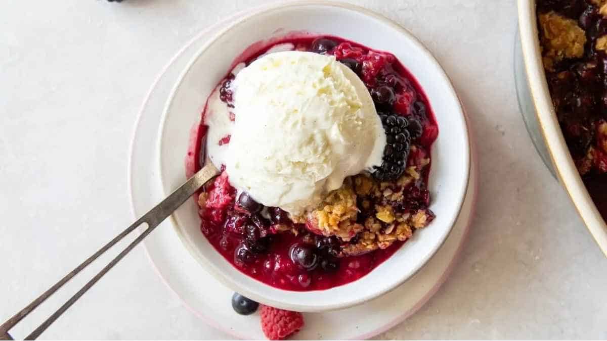 Triple Berry Crisp