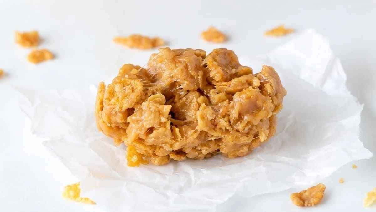 Peanut Butter Cornflake Cookies (Cornflake Candy)